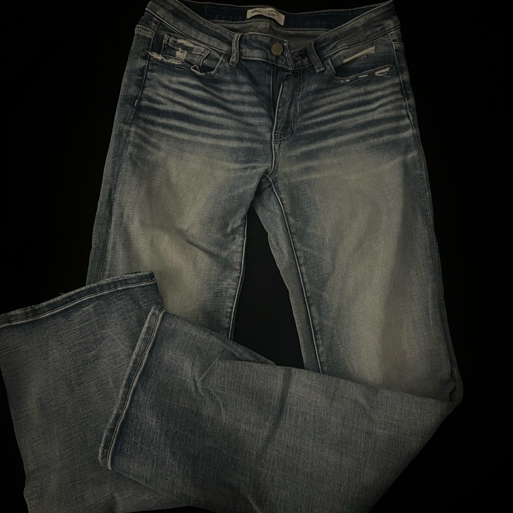 Buckle bootflair jeans